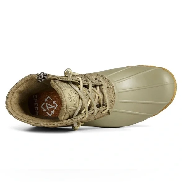 Sperry Saltwater Duck Boot Sage Green - Picture 5 of 7